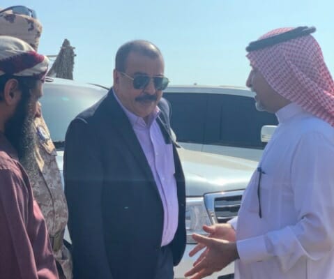 Major General Bin Brik and Lamlas meet with Coalition leadership and Saudi coordination team to implement Riyadh Agreement
